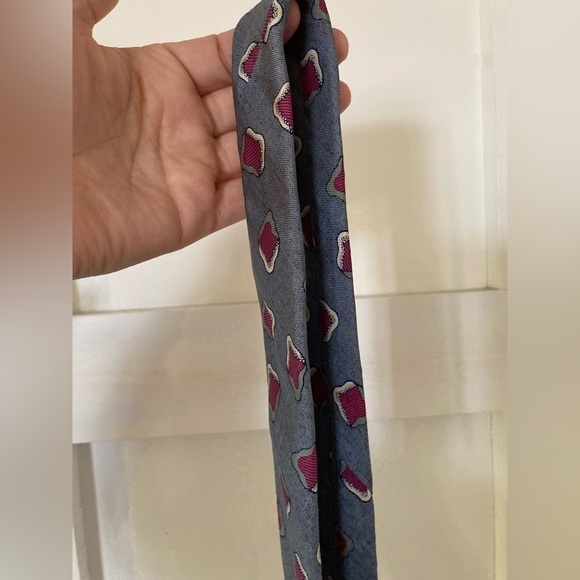 Charing Cross hand finished 100% silk tie made in USA RN 17899 - Picture 6 of 7